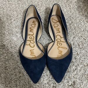 Sam Edelman Navy Blue Flats